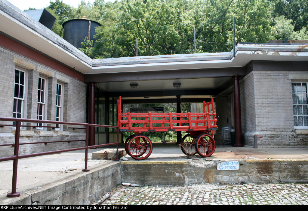 Wooden Baggage Cart